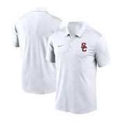 USC Trojans Men's Nike White SC Interlock Franchise Polo